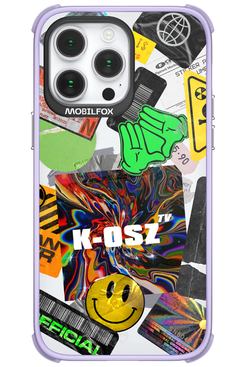 K-osz Sticker Transparent - Apple iPhone 14 Pro Max