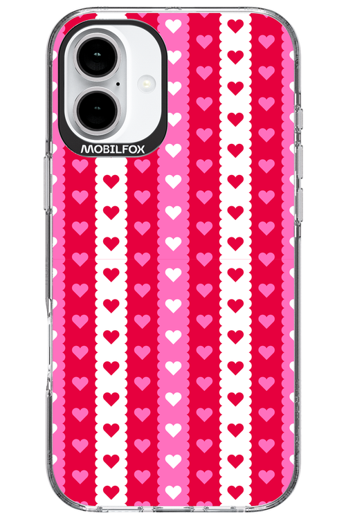 Christmas Heart Biscuit - Apple iPhone 16 Plus