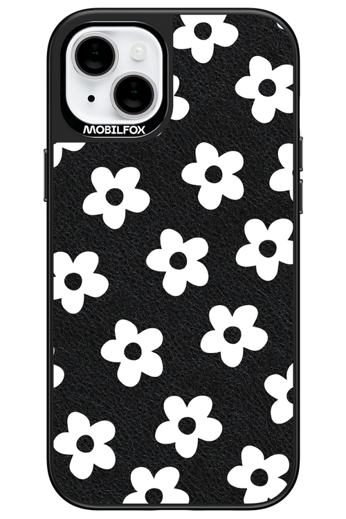 Happy Flowers Leather - Apple iPhone 15 Plus