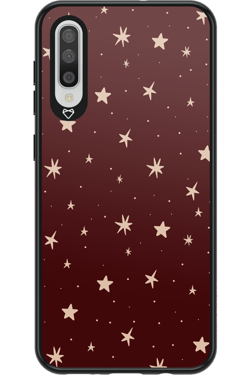 Burgundy Stars - Samsung Galaxy A50