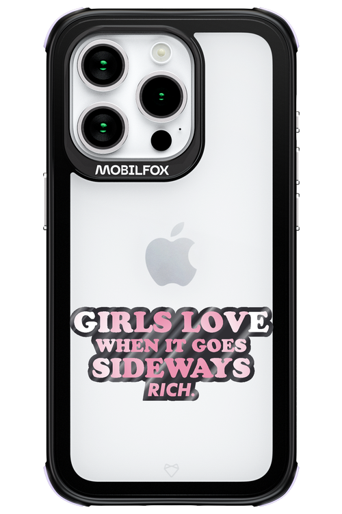 When it goes sideways - Apple iPhone 15 Pro