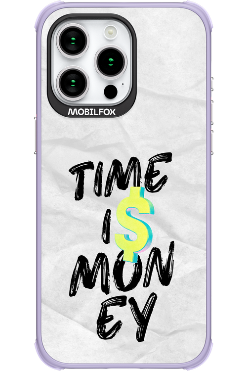 Time Is Money - Apple iPhone 15 Pro Max