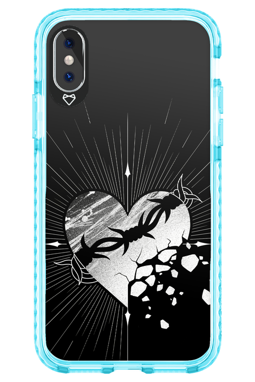Fehér Szív 2.0 - Apple iPhone XS