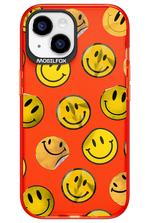 Sticker Smiley - Apple iPhone 15