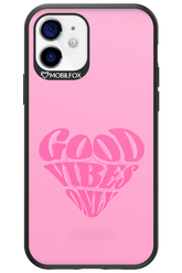 Good Vibes Heart - Apple iPhone 12