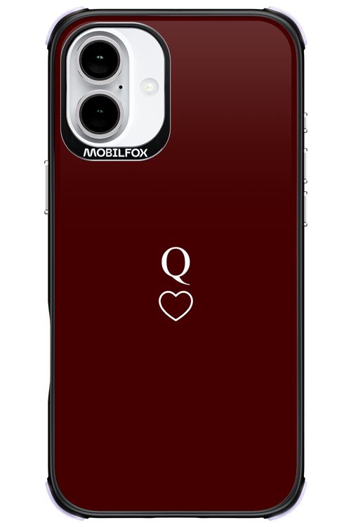 Q Burgundia 2.0 - Apple iPhone 16 Plus