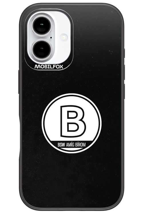 Amig bírom Black - Apple iPhone 16