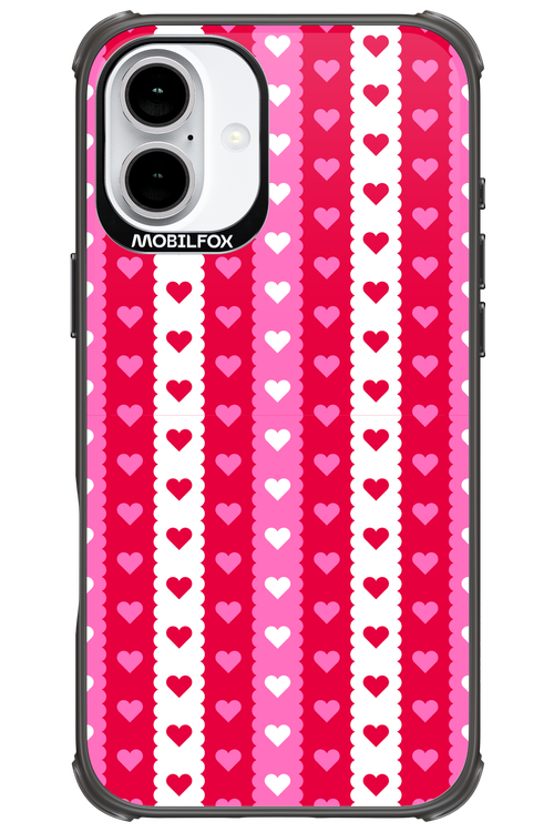 Christmas Heart Biscuit - Apple iPhone 16 Plus