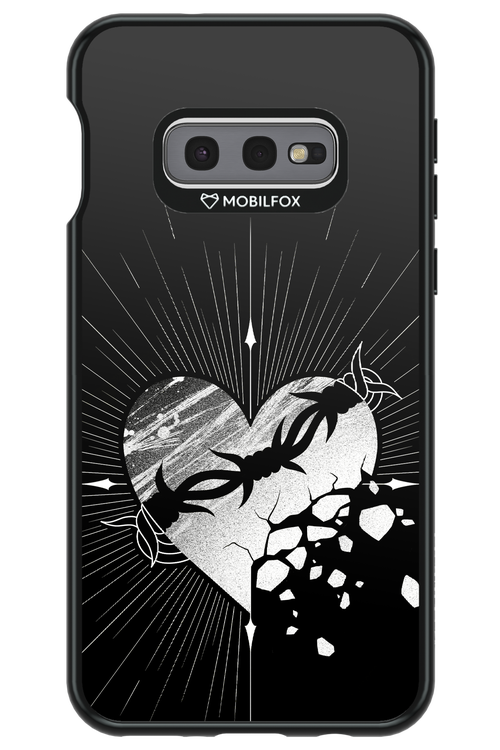 Fehér Szív - Samsung Galaxy S10e