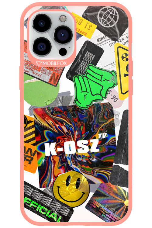 K-osz Sticker Transparent - Apple iPhone 12 Pro Max