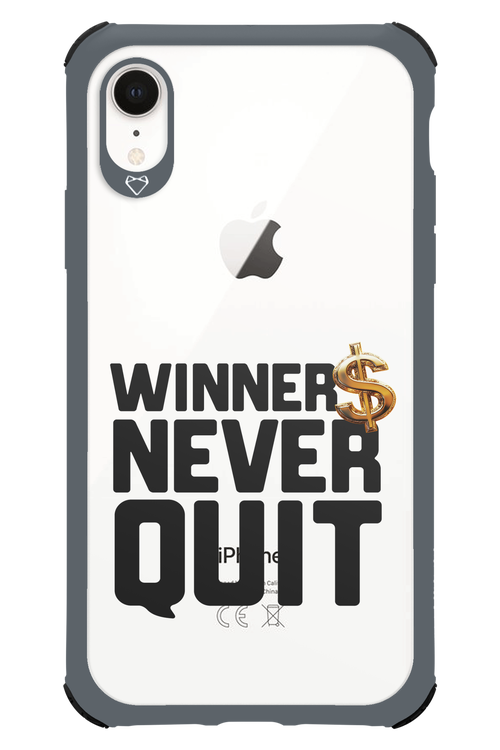 Winners Never Quit - Apple iPhone XR