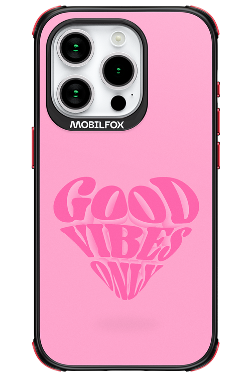 Good Vibes Heart - Apple iPhone 15 Pro