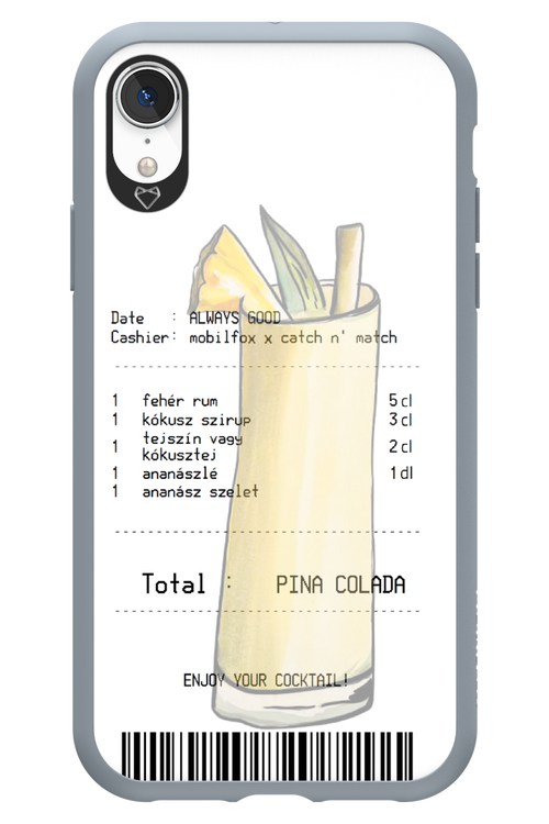 pina colada koktél - Apple iPhone XR