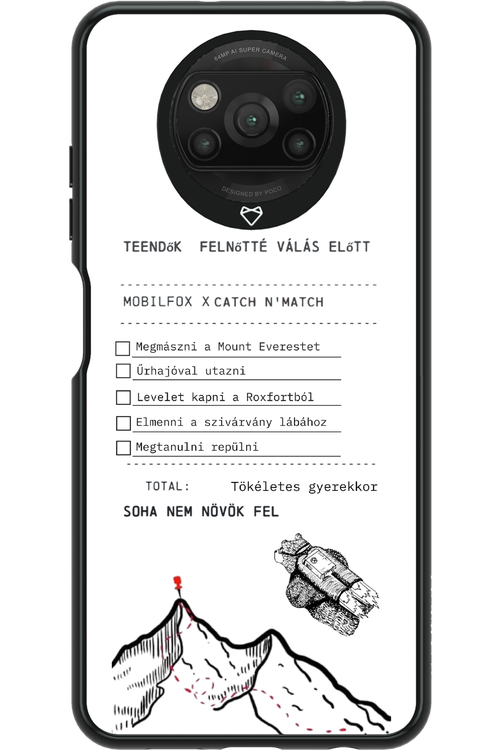 teendők felnőtté válás előtt - Xiaomi Poco X3 NFC