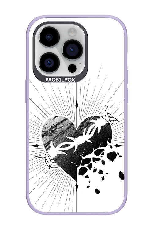 Fekete Szív - Apple iPhone 14 Pro