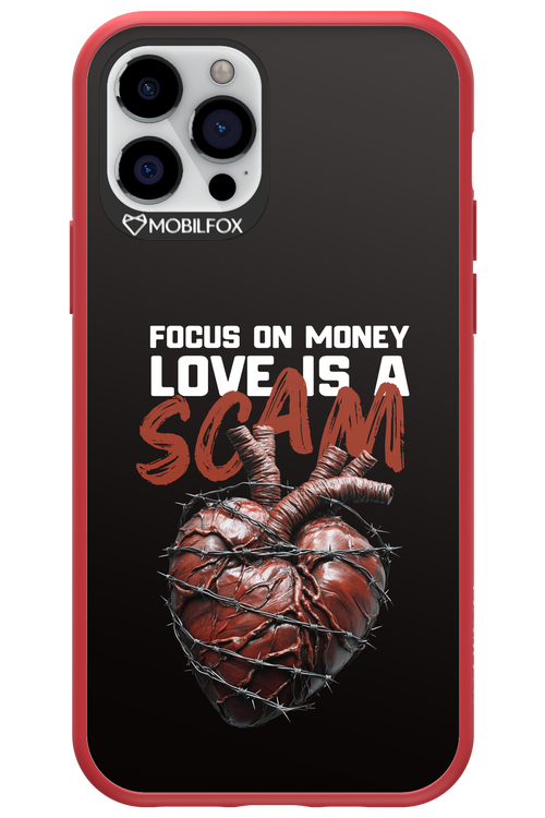 Focus on money, love is a scam - Apple iPhone 12 Pro