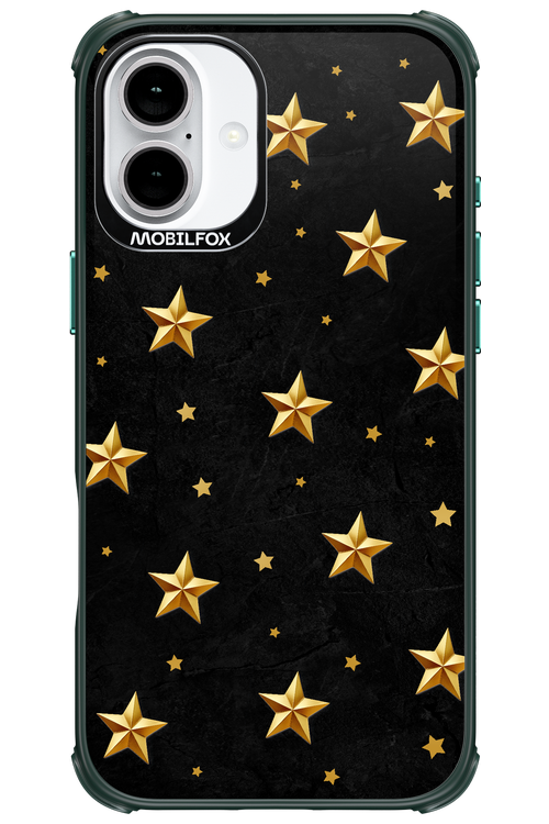 Golden Stars - Apple iPhone 16 Plus