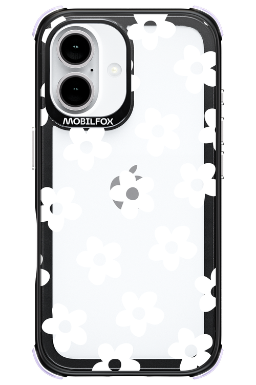 Happy Flowers Leather - Apple iPhone 16