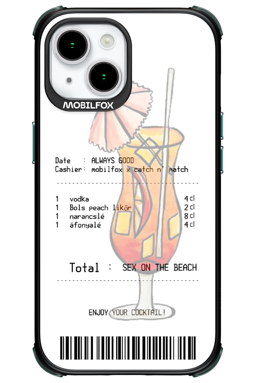 sex on the beach koktél - Apple iPhone 15
