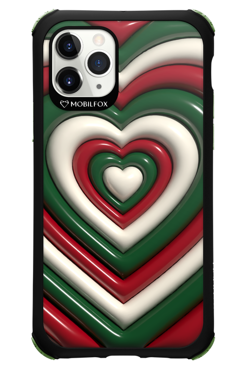 XMAS Hearts - Apple iPhone 11 Pro