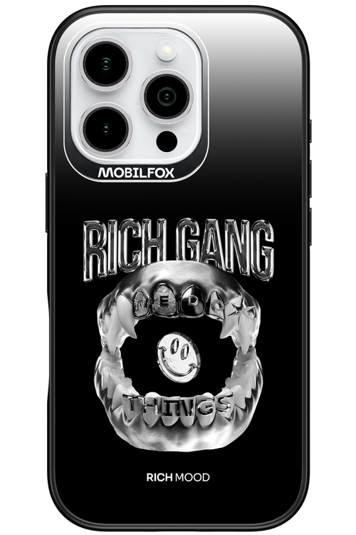 Rich Gang Silver - Apple iPhone 16 Pro