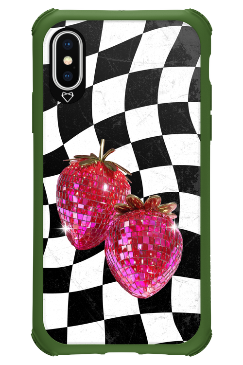 Disco Strawberry 2.0 - Apple iPhone XS