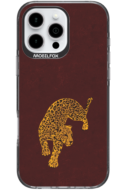 Burgundy Leopard - Apple iPhone 16 Pro Max