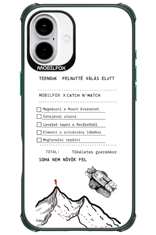 teendők felnőtté válás előtt - Apple iPhone 16 Plus