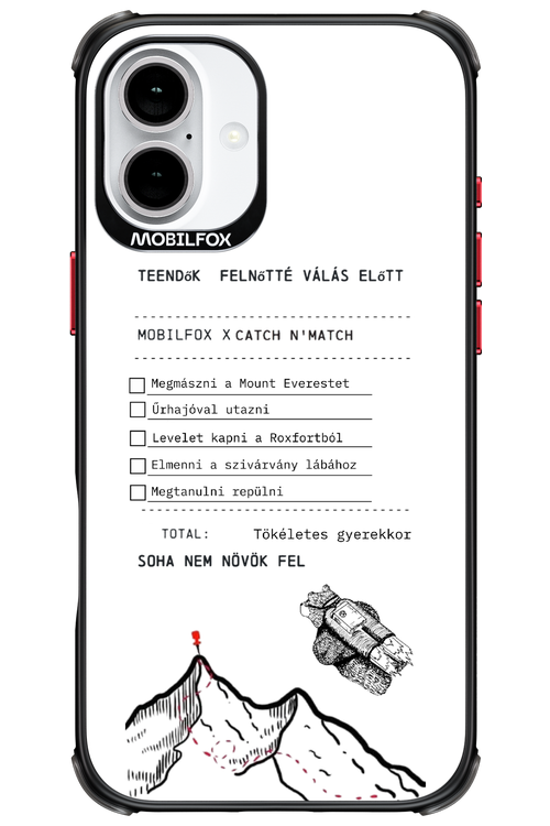 teendők felnőtté válás előtt - Apple iPhone 16 Plus