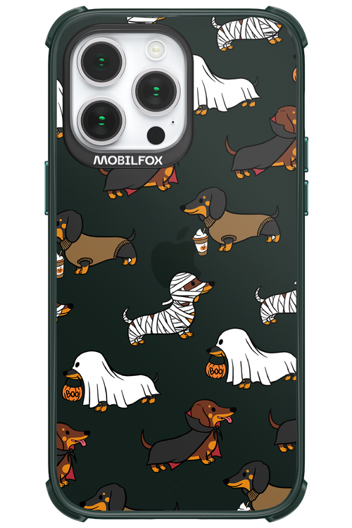 Scary Dachshund (Transparent) - Apple iPhone 14 Pro Max