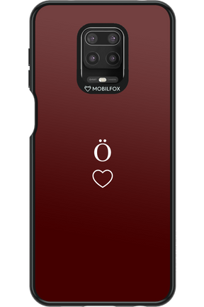 O Burgundia II 2.0 - Xiaomi Redmi Note 9 Pro