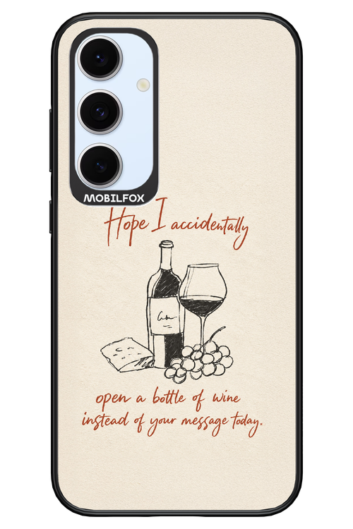 Bottle of wine 2.0 - Samsung S24 FE