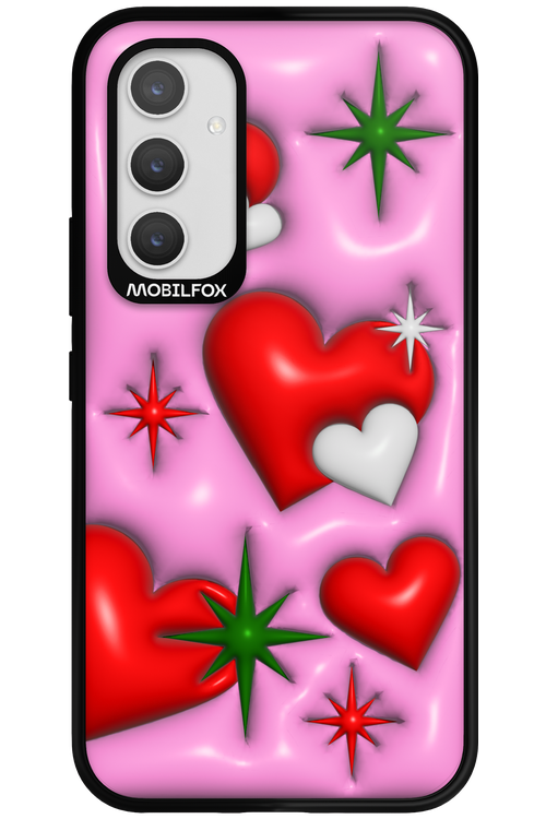 Holiday Hearts - Samsung Galaxy A54