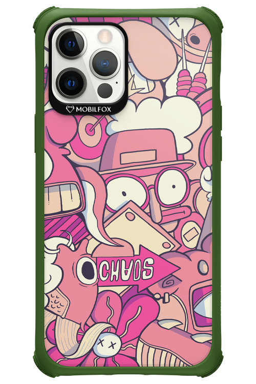Coral Chaos - Apple iPhone 12 Pro Max