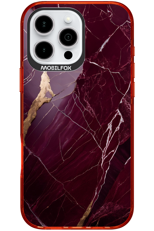 Burgundy Marble - Apple iPhone 16 Pro Max