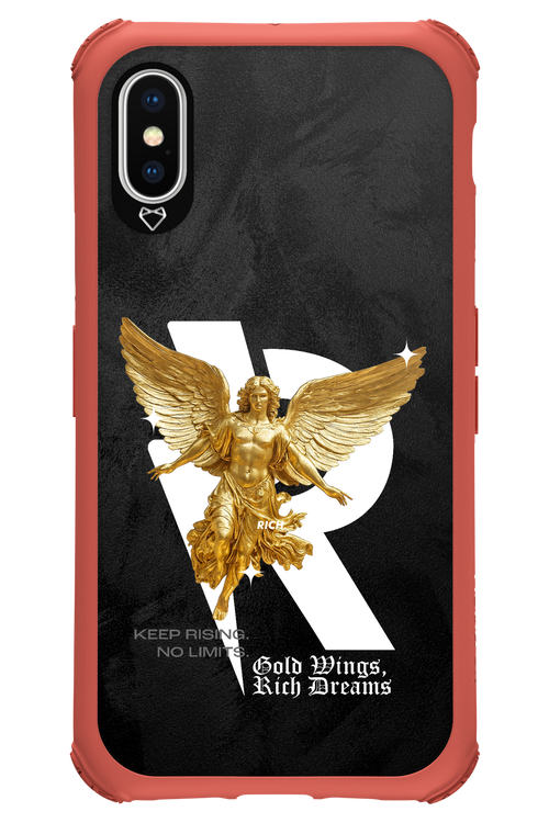 Gold Wings - Apple iPhone X