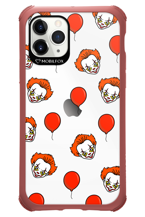 Mystery Clown (Transparent) - Apple iPhone 11 Pro