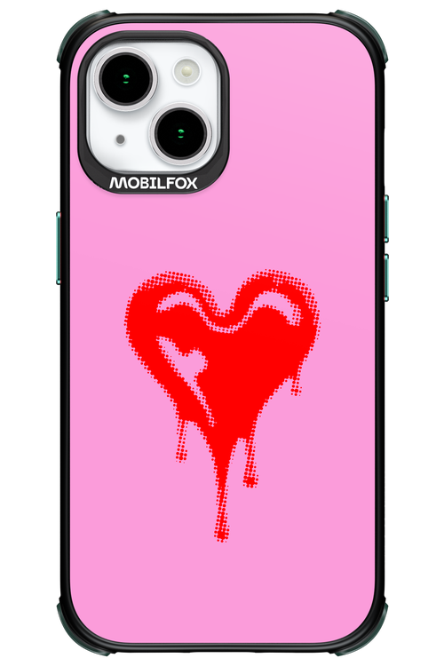 Heart Pink - Apple iPhone 15