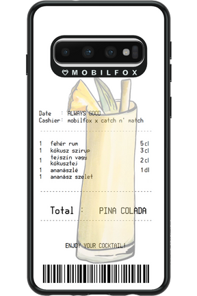 pina colada koktél - Samsung Galaxy S10