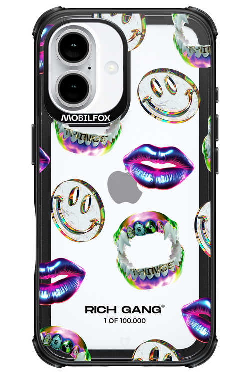 Crazy Rich Transparent - Apple iPhone 16