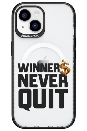 Winners Never Quit - Apple iPhone 15