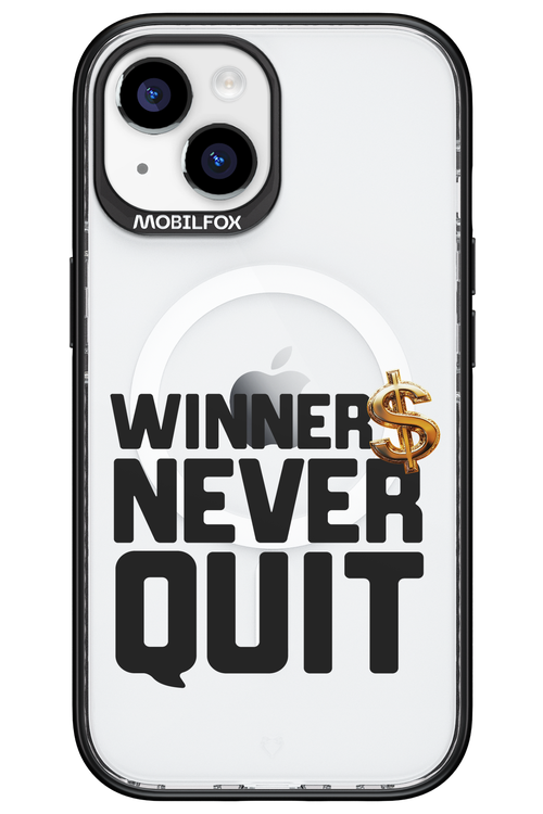 Winners Never Quit - Apple iPhone 15