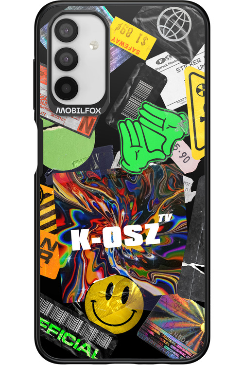 K-osz Sticker Black - Samsung Galaxy A04s