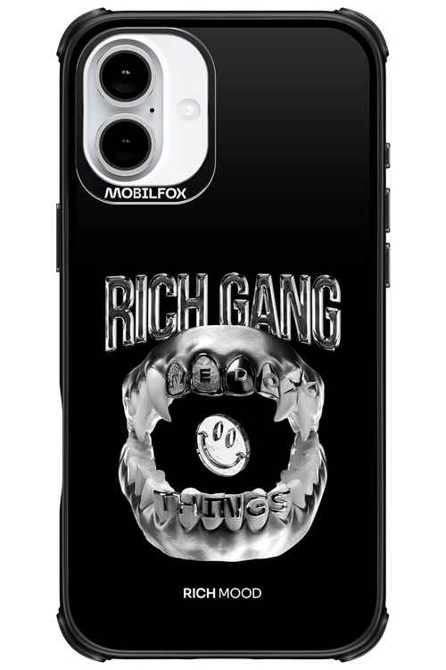 Rich Gang Silver - Apple iPhone 16 Plus