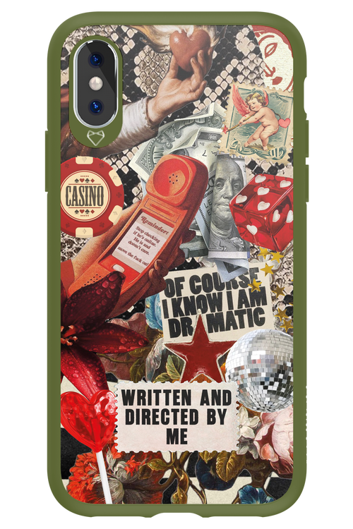 RED VINTAGE - Apple iPhone X