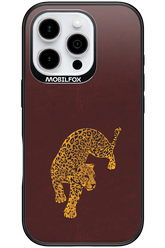 Burgundy Leopard - Apple iPhone 16 Pro