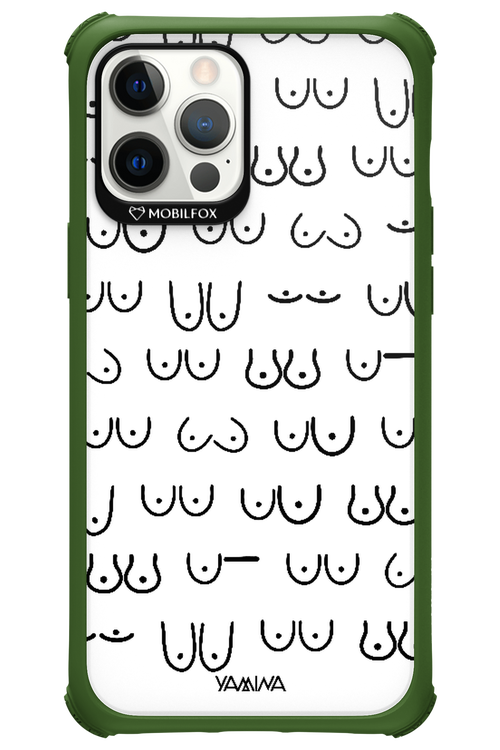 Boobies (white) - Apple iPhone 12 Pro Max