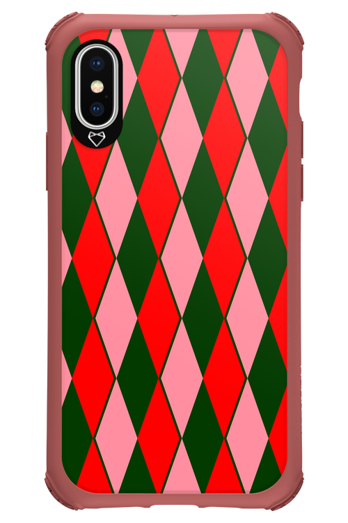 Retro Christmas - Apple iPhone XS