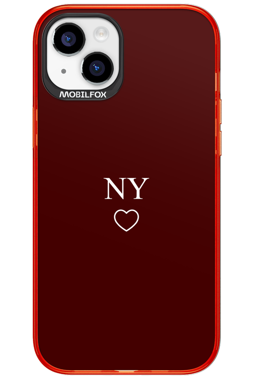 NY Burgundia 2.0 - Apple iPhone 15 Plus
