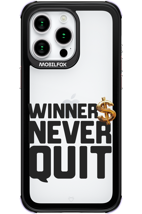 Winners Never Quit - Apple iPhone 15 Pro Max